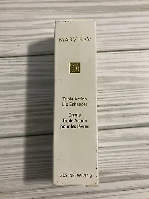 Mary Kay Triple-Action Lip Enhancer Lipstick Primer Exfoliates Reduces Lines New • $18.50