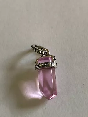 Pink Amulet Charm S925 Authentic Sterling Silver European Charms • $26.95