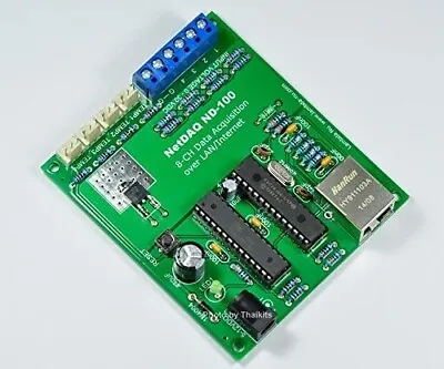 Temperature And Voltage Data Monitor Via Internet LAN • $82