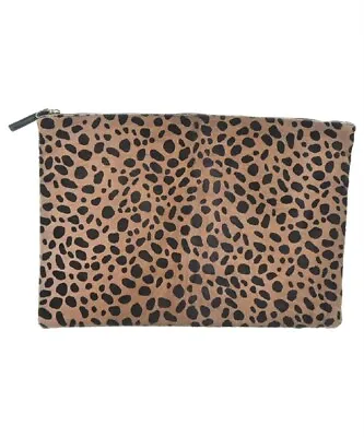 CLARE VIVIER Clutch Bag BeigexDark Brownish(Leopard Pattern) 2200406697080 • $83