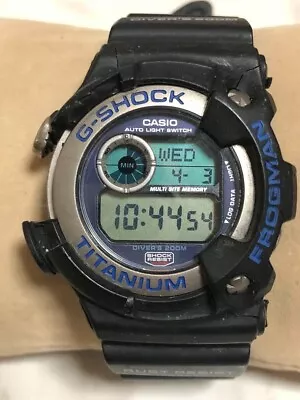 CASIO G-SHOCK FROGMAN DW-9900 Titanium Mens Digital 40mm • $121.50