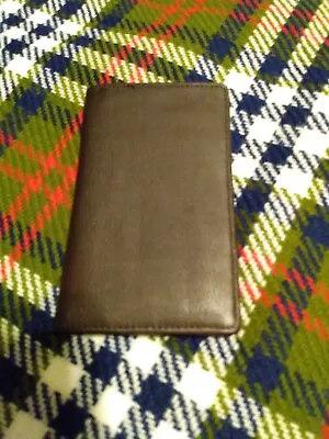 Vintage Mundi Slim Wallet Nappa Cowhide Brown Leather • $5
