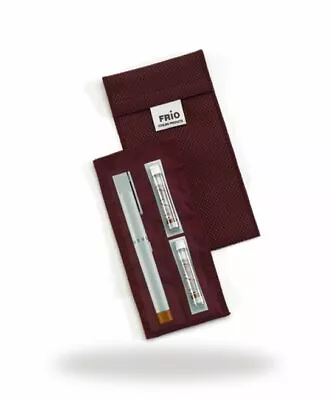 Frio Insulin Duo Cooling Travel Wallet Burgundy • £17.95