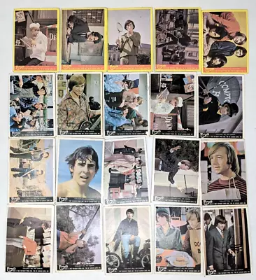 VTG 1967 Raybert Productions The Monkees Music A & B Trading Cards 20 Lot AA23 • $18.57