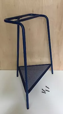 New In Box Ikea Tillslag Metal Trestle Table Leg Dark Blue - 004.709.96 • £16.50