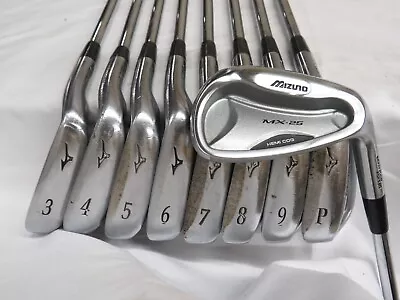 Used Mizuno MX-25 Iron Set 3-GW Dynamic Gold SL Stiff Flex Steel Shafts MX25 • $55