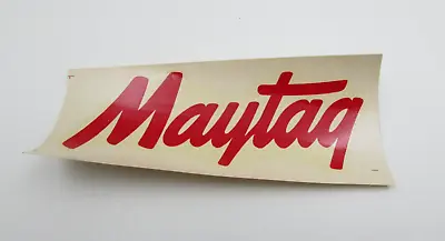 Vintage NOS Maytag Wringer Washer Machine 14913 Decal (Front) Model J J2 • $14.95