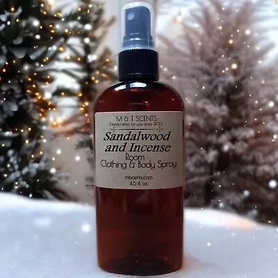 Sandalwood And Incense Room Spray 4.5oz Blend Of Vanilla Sandalwood Musk • $13.99