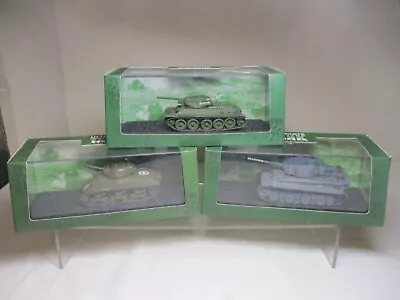 Atlas Editions 1/72 WW2 Ultimate Tank Collection X 3 • £12