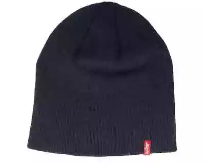 Mens Levis Red Tab Classic Pull On Otis Beany Hat 14148 - Navy Blue • £16.99