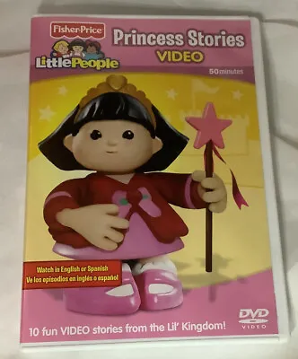 $19.99 • Buy Fisher Price Little People Princess Stories Video Dvd  EUC