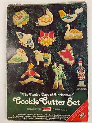 Vintage Cookie Cutter Set  The Twelve Days Of Christmas  By Chilton REDUCED!! • $20