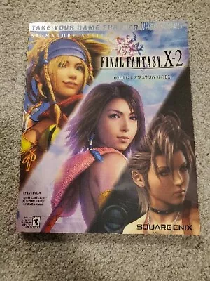 FINAL FANTASY X-2 Signature Series Official Strategy Guide W/ Poster VGC • $15