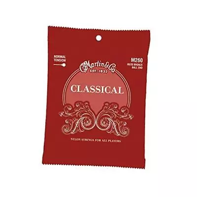 Martin Guitar Classical M260 Nylon Normal Normal 80/20 Ball End Nylon • $11.75