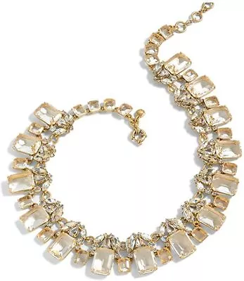 J.Crew Cluster Drop Stone Necklace Crystal One Size • $29.99