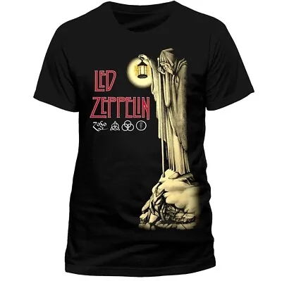 Led Zeppelin Hermit Stairway To Heaven Shirt S M L XL XXL Official Rock T-Shirt • $34.99