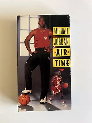 Michael Jordan Air Time VHS Factory Sealed 1993 CBS/Fox Video Chicago Bulls • $20