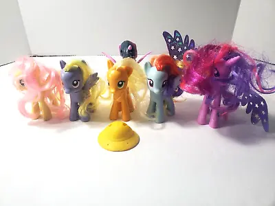 My Little Pony Fluttershy Twilight Sparkle Apple Jack Lily Blossom Rainbow Plus • $22.50