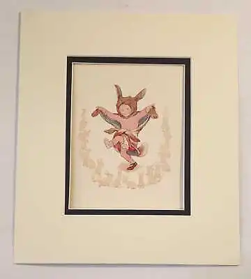 TARRANT Baby Bunting (1934 Nursery Rhymes Colour Lithograph) • £9.95