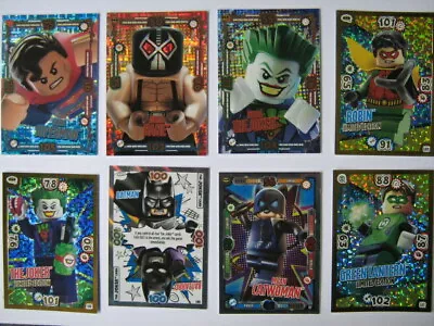 Lego Batman Trading Cards - Choose Limited Edition Ultra Or Shiny Joker Etc New • £1