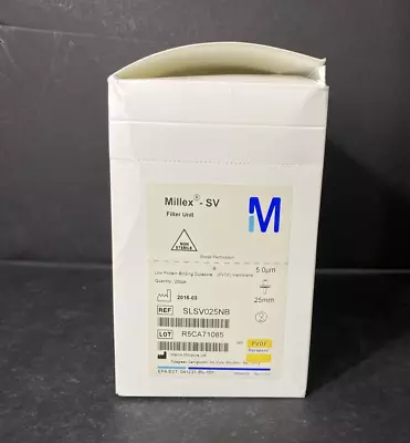 Millipore Millex-SV Syringe Filter Durapore Total Of 250 Filters • $440
