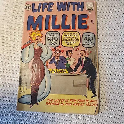 Vtg Life With Millie Vol. 1 #15 1962 Comic Book With Cutouts    • $75