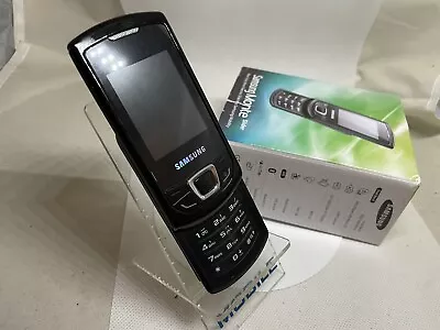 Samsung Monte E2550 Slider - Black (Unlocked) Mobile Phone Boxed • £95.99