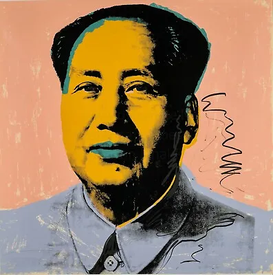 ANDY WARHOL Pop Art Poster Or Rolled Canvas Print  MAO  Version  G  • $19.99