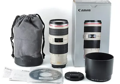 [Top-MINT In Box] Canon EF 70-200mm F/4 L IS USM Telephoto Zoom Lens • $1104