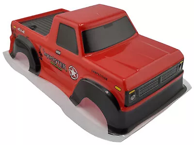 NHX RC Painted Body For Axial SCX24 / 1/24 Scale Crawler / Trucks - Red • $19.95