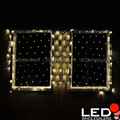 Linkable 80 X40  Christmas Holiday LED Net Light With Multi-Function Controller • $24.99