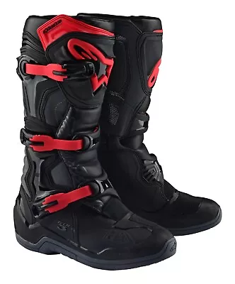 Alpinestars Tech 3 MX Boot Solid Black / Gray • $219.90