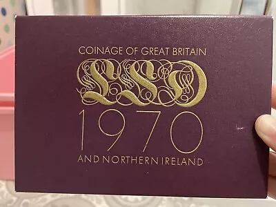 1970 Royal Mint Coinage Of Great Britain And Northern Ireland Proof Set • £10