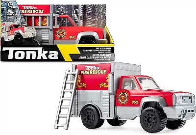 Tonka 06189 Steel Classics Rescue Truck Kids Construction Toys For Boys And Gir • $126.52