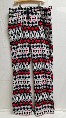 $19.20 • Buy NWT Vera Bradley Fleece Penguins Intarsia Pajama Pants Women's Sz M