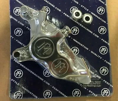 Big Dog Motorcycles Polished PM FRONT Brake Caliper W/ Pads All 2004-11 Models  • $449.99