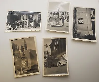 Original WW2 Photograph Lot Of 5 Verona Italy American Soldiers Army Truck 1940s • $24.80