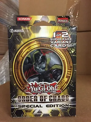 $14.99 • Buy Yu-Gi-Oh!  Order Of Chaos Special Edition Pack SE Edition CCG TCG