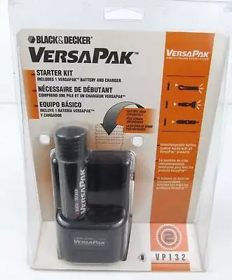 Black & Decker VP132 VersaPak 3.6-Volt 2-Port 3-Hour Stick Style Battery Charger • $109.19