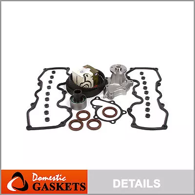 Timing Belt Water Pump Valve Cover Kit Fit 85-93 Nissan Maxima Quest 3.0L VG30E • $100.28