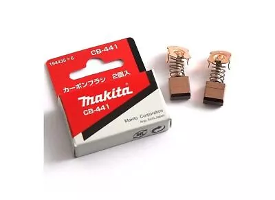 New Makita 194435-6 CB-441 Carbon Brushes BHS630 BHR202 BSR730 BJR181 BSS610 • $19.83