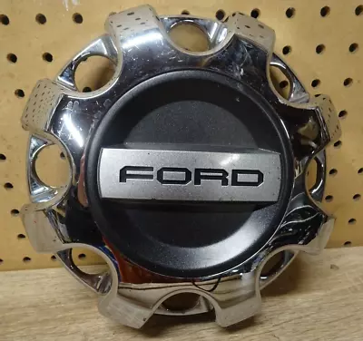 Ford F-250 F-350 Front Oem Wheel Center Cap Chrome Hc3c-1a096-hc 2017-2023 • $29.95