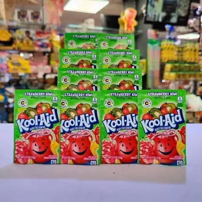 £10.99 • Buy Kool Aid Strawberry Kiwi 0.17oz (4.8g) X 10 Sachets USA Import