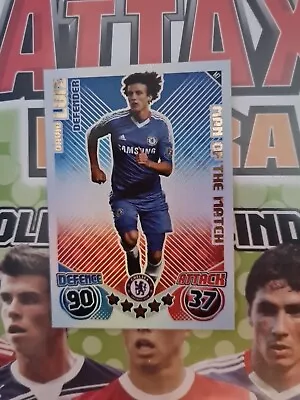 Match Attax Extra 10/11 Man Of The Match David Luiz • £3