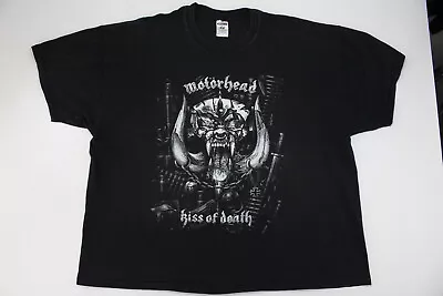 Vintage Motorhead T-Shirt Sz 3XL Black Kiss Of Death Everything Louder • $34.99