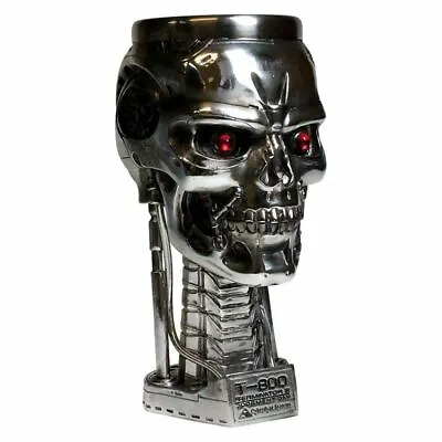 £32.99 • Buy Terminator 2 Collectable Head Goblet Chalice Drinking Glass - Nemesis Now