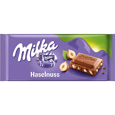 Milka With Whole Hazelnuts Chocolate Sweets From Germany NEW • $6.30
