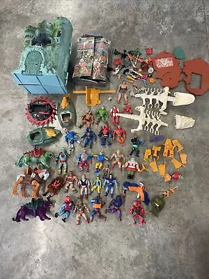 Huge Vintage Lot 1980's Masters Of The Universe He-Man Action Figures MOTU Rare • $149.99