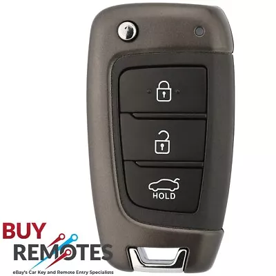 Hyundai 3 Button Replacement Car Key For N Series I30 I20 Kona Ioniq 5 Elantra • $29.75