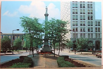 Ohio OH Youngstown Civil War Monument Postcard Old Vintage Card View Standard PC • $0.50